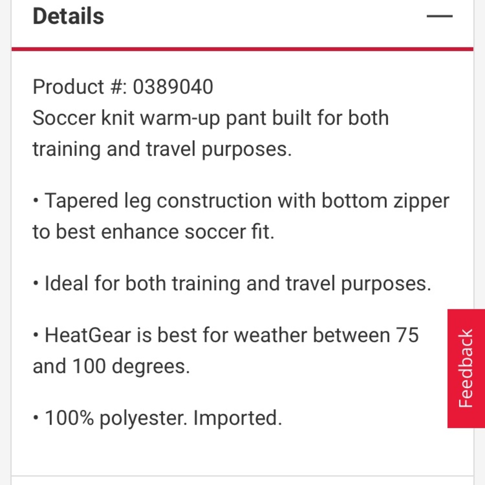 New Under Armour Pants - Picture 5 of 8